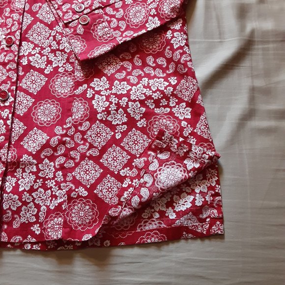 KAREN SCOTT 3/4 SLEEVE TOP/ PM - Picture 7 of 9